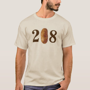 T-shirt Código de área de 208 Idaho