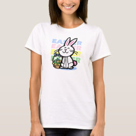T-shirt Coelhinho da Páscoa bonito