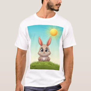 T-Shirt Coelhinho De Cartoon Bonny
