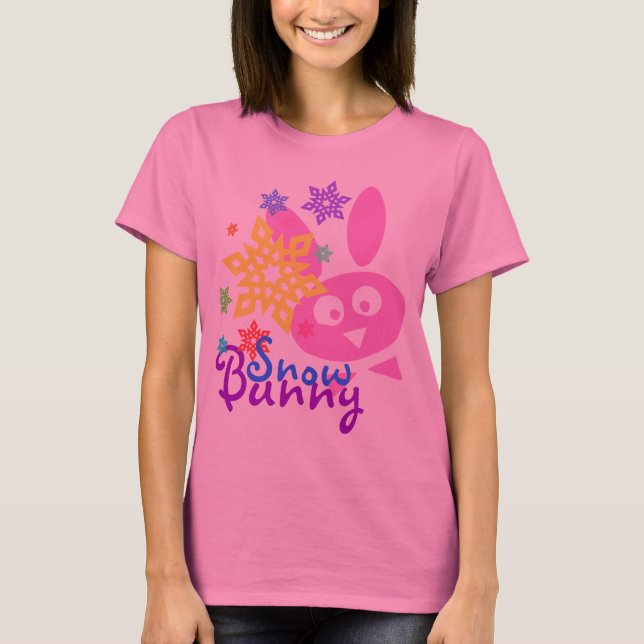 T-shirt Coelho da neve (Frente)