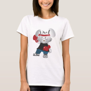 T-shirt Coelho do encaixotamento