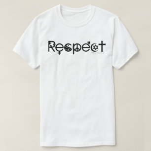 T-shirt Coexistir com Respeito - Paz Bondade & Tolerância