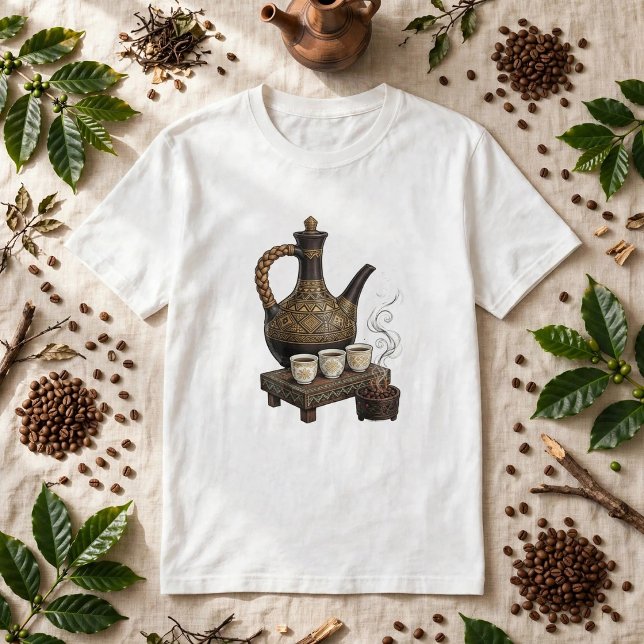T-shirt Coffee Ceremony (Criador carregado)
