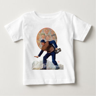 T-shirt Cofre forte na placa