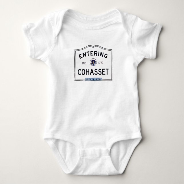T-shirt Cohasset entrando (Frente)