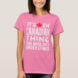T-shirt Coisa canadense