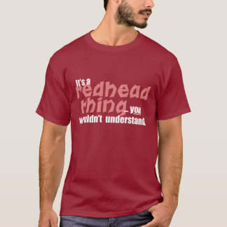 T-shirt Coisa do Redhead