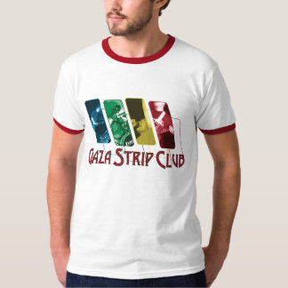 T-shirt Colagem do clube de Faixa de Gaza