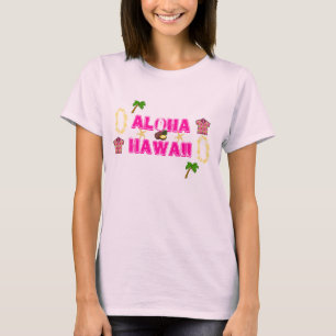 T-SHIRT COLEÇÃO DE HAVAÍ ALOHA