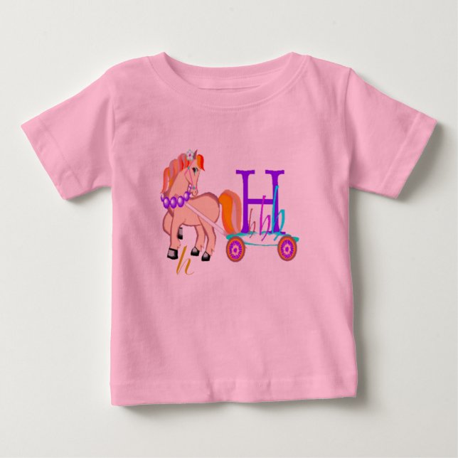T-shirt Coleção H - Monograma (Frente)