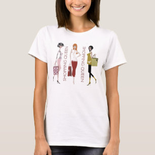 T-SHIRT COLEÇÃO RAINHA DA MODA