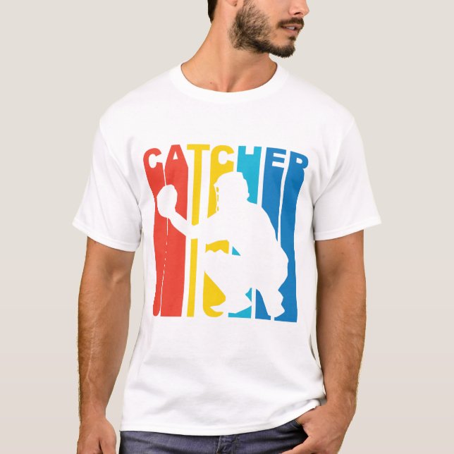 T-shirt Coletor retro do basebol (Frente)