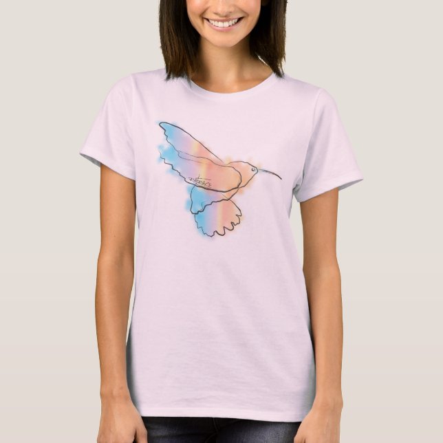 T-shirt Colibri do anel híbrido (Frente)