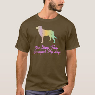 T-shirt Collie liso