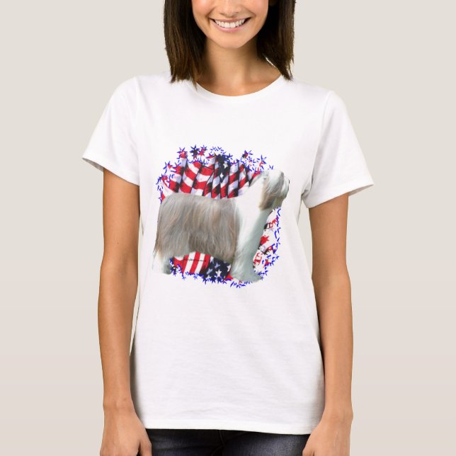 T-shirt Collie Patriot (Frente)