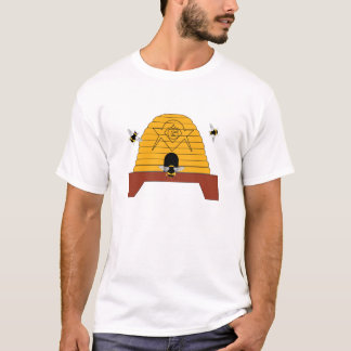 T-shirt Colmeia maçónica da abelha