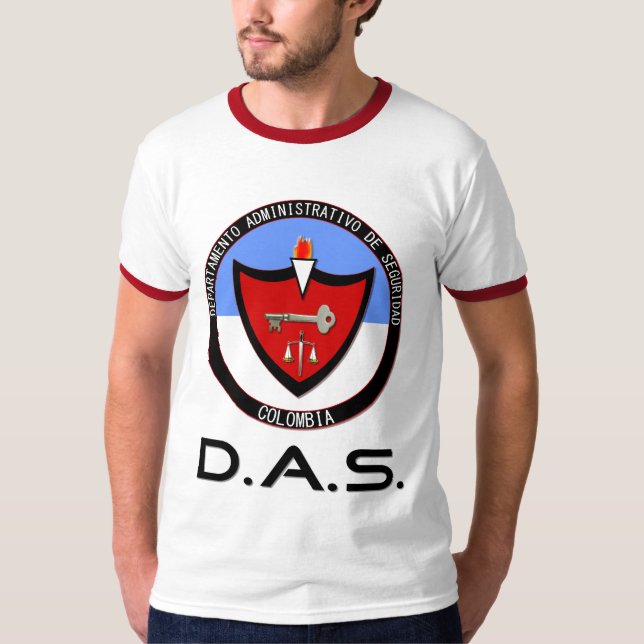 T-shirt Colômbia D.A.S. (Frente)