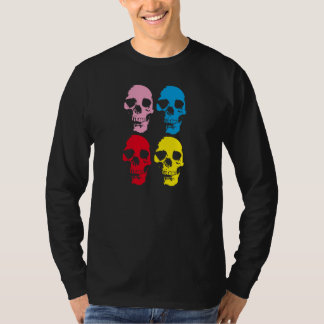 T-SHIRT COLOR SKULLS
