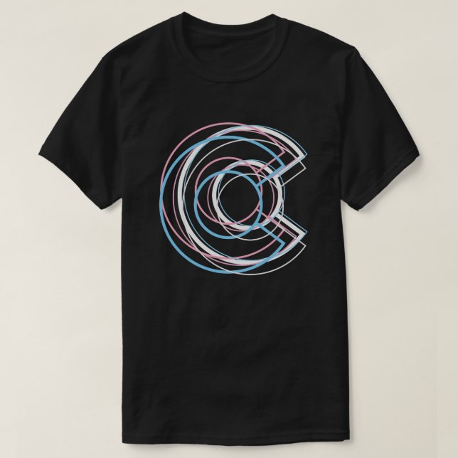 T-shirt colorado transC (Frente do Design)