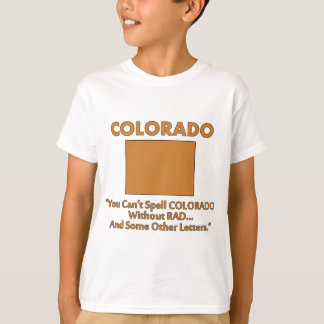 T-shirt Colorado - Você Não Consegue Soletrar 'Colorado' S