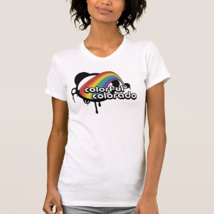 T-shirt Colorida colorida.