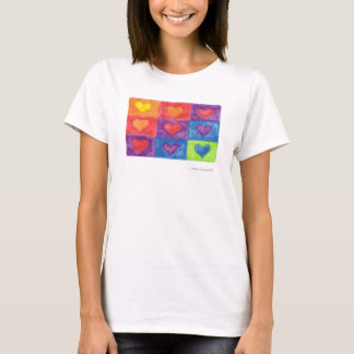 T-Shirt Colorida Hearts