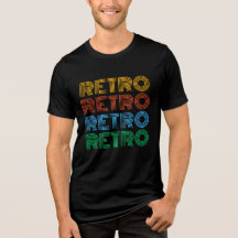 T-shirt colorida RETRO