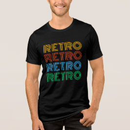 T-shirt colorida RETRO