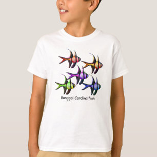 T-shirt colorido do Cardinalfish de Banggai da