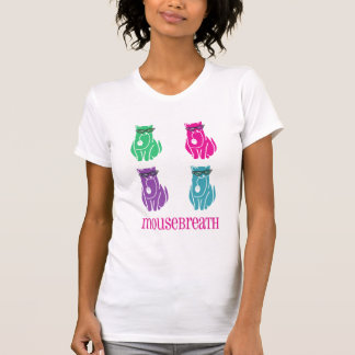 T-shirt colorido do gato -- MouseBreath