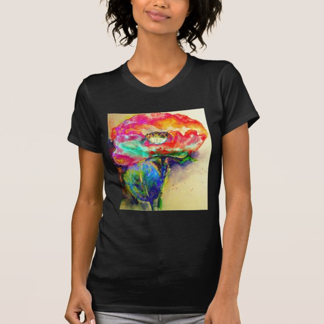 T-shirt Colorir Abstrato pãozinho (Frente)
