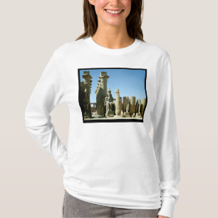 T-shirt Colosses Ramesses II e pilão de Amenophis