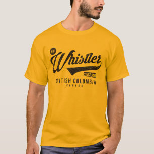 T-shirt Columbia Britânica do assobiador