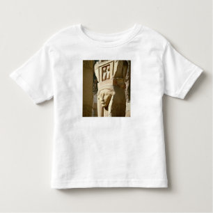 T-shirt coluna Hathor-dirigida, da capela de