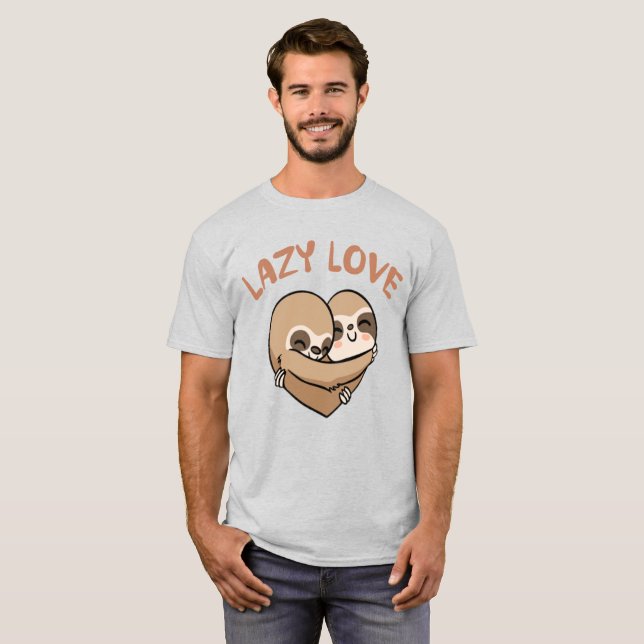 T-Shirt Com Amor Lento (Frente Completa)
