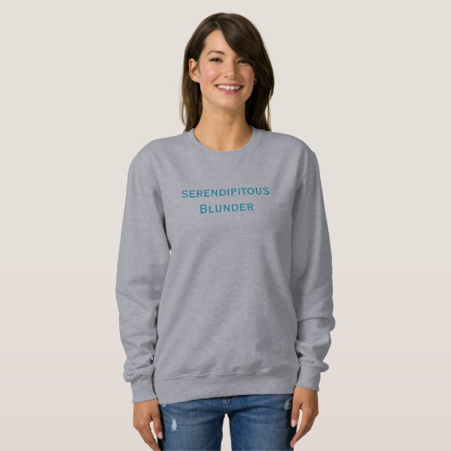 T-Shirt com Blunder Serendipitante (Frente Completa)