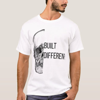 T-Shirt Com Caveira Diferente - Edgy Urban