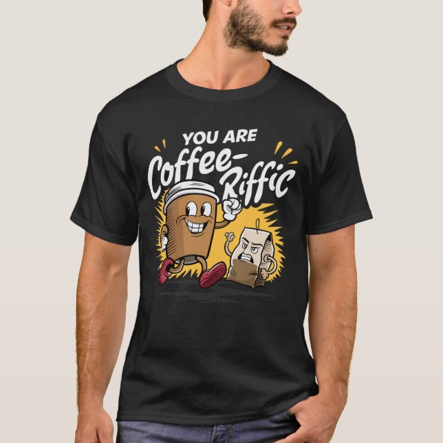 T-Shirt com circuito de café | Presente Engraçado  (Frente)