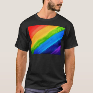  T-Shirt com Cores Arco-Íris