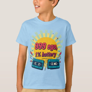 T-Shirt com Cotação de Buffer Espiritual Retroativ
