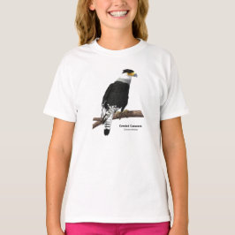 T-shirt com crista do Caracara