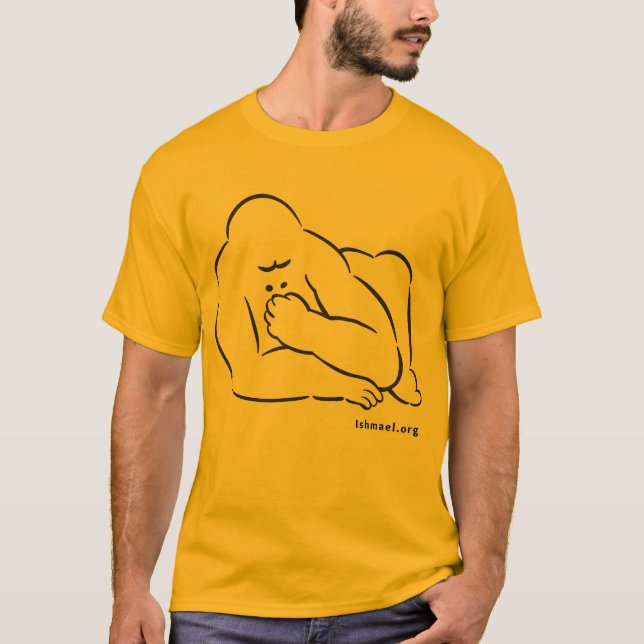 T-shirt com desenho de Ishmael (Frente)