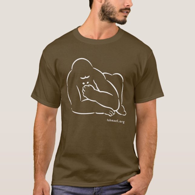T-shirt com desenho de Ishmael (Frente)