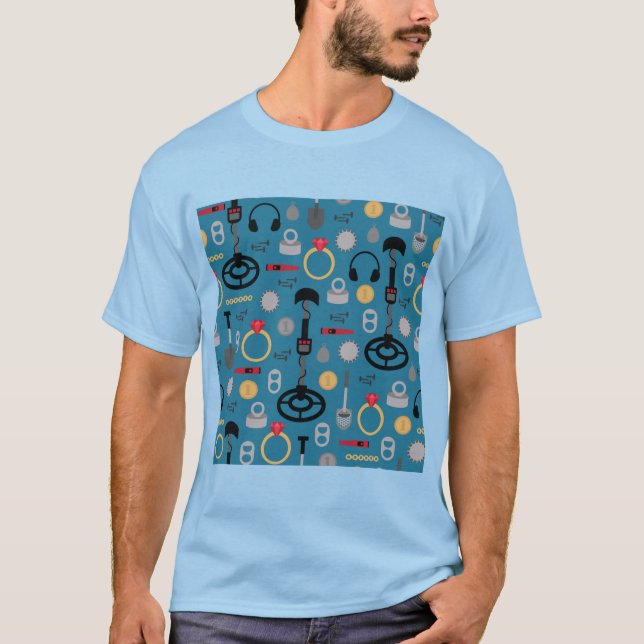 T-Shirt com detecção de metais (Frente)