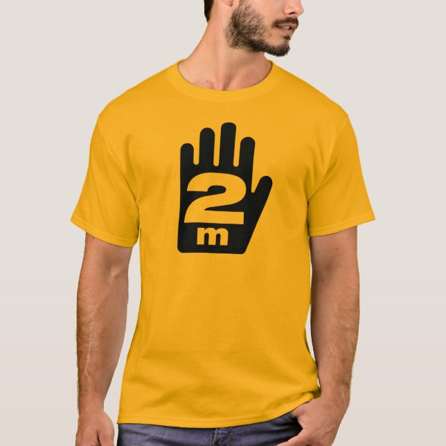 T-Shirt com Distância Social de 2 m - GRÁFICO GRAN (Frente)