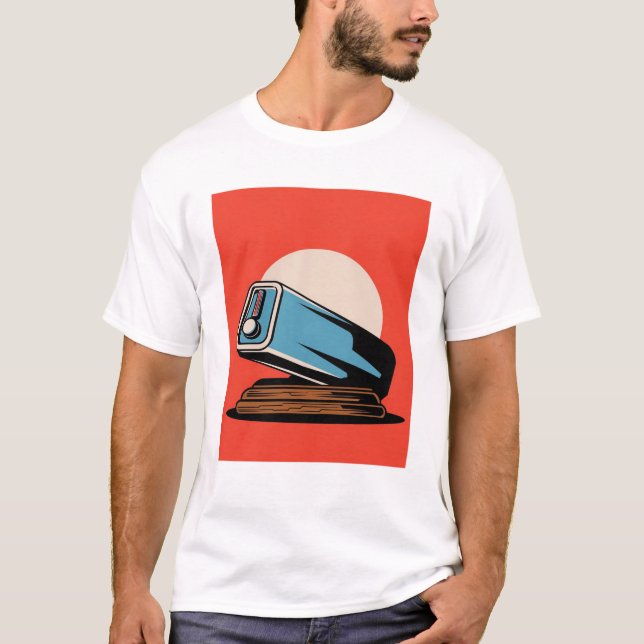 t-shirt com divisão (Frente)