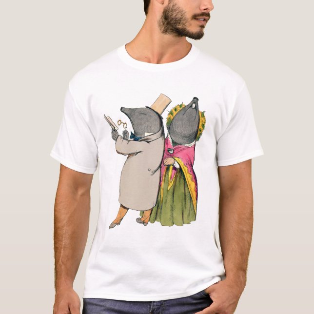 T-shirt com duas lâminas (Frente)
