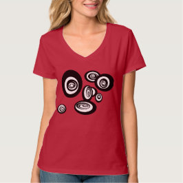 T-Shirt com Emperramento de Tráfego de Saucer Voad