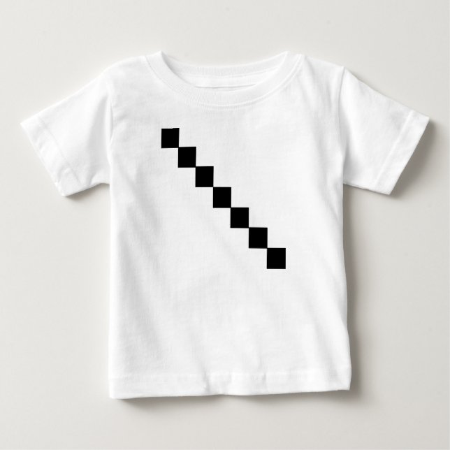T-Shirt com Espada Mínima de Pixel (Frente)