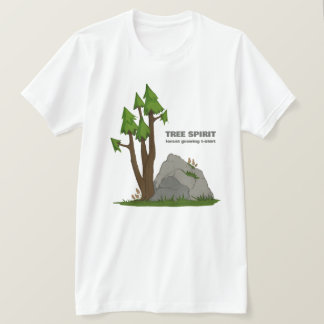 T-Shirt com espírito de árvore